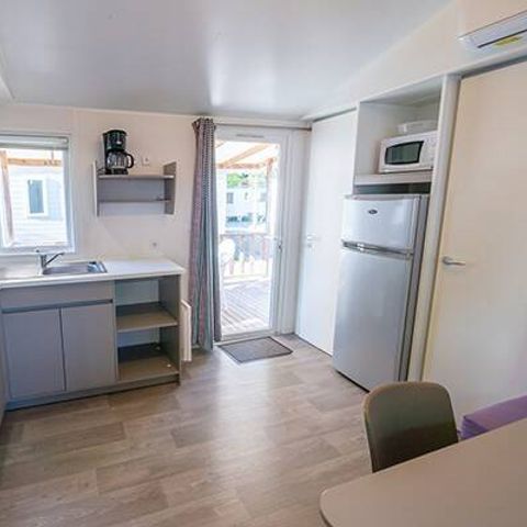 Mobile home 6 persons - Mobil-home | Classic | 3 Bedrooms | 6 Pers. | Raised terrace | Air-con.