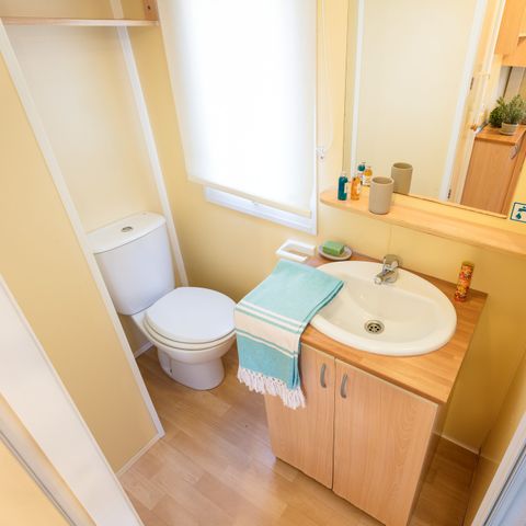 Mobile home 4 persons - Mobile-home | Comfort | 2 Bedrooms | 4 Pers. | Raised terrace | Air-con.