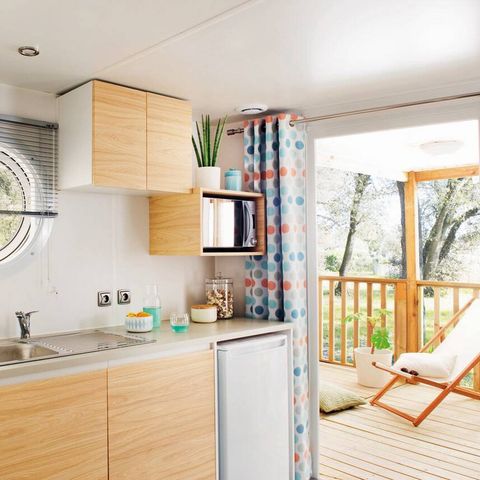 Mobile home 4 persons - Mobile home | Premium | 2 Bedrooms | 4 Pers | Single terrace | Air conditioning | TV