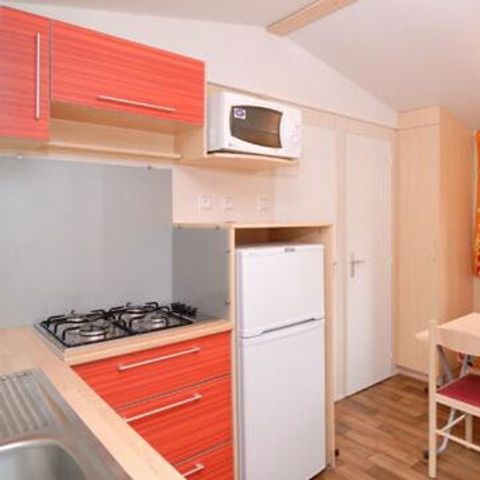 Mobile home 5 persons - Mobile home | Comfort XL | 2 Bedrooms | 5 Pers | Raised terrace | 2 bathrooms | Air conditioning | TV