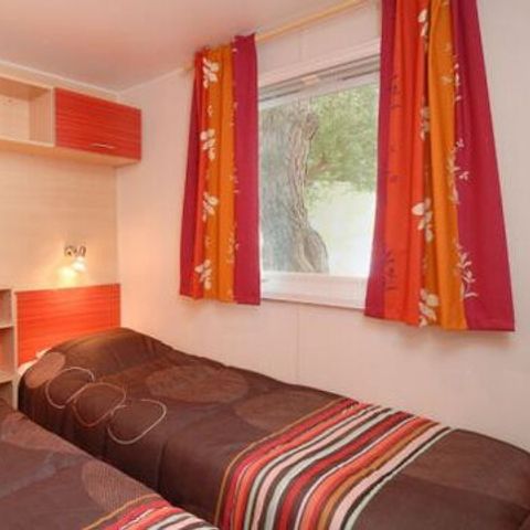 Mobile home 5 persons - Mobile home | Comfort XL | 2 Bedrooms | 5 Pers | Raised terrace | 2 bathrooms | Air conditioning | TV