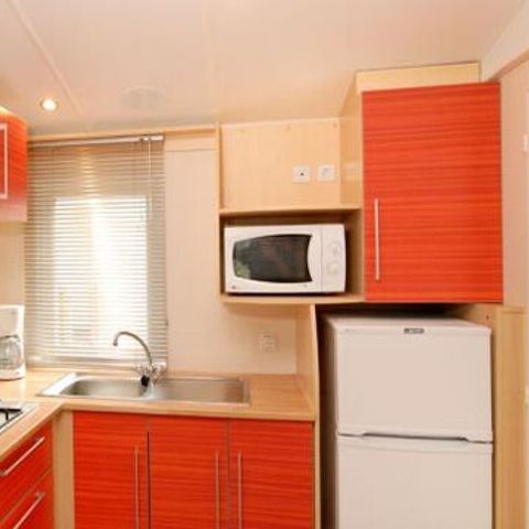 Mobile home 5 persons - Mobile home | Comfort XL | 2 Bedrooms | 5 Pers | Raised terrace | 2 bathrooms | Air conditioning | TV