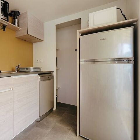 Mobile home 4 persons - Mobile home | Premium Exclusive | 2 Bedrooms | 4 Pers | Terrace Lounge | Air conditioning | TV