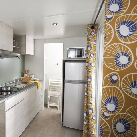 Mobile home 4 persons - Mobile-home | Premium | 2 Bedrooms | 4 Pers. | Raised terrace | Air-con.