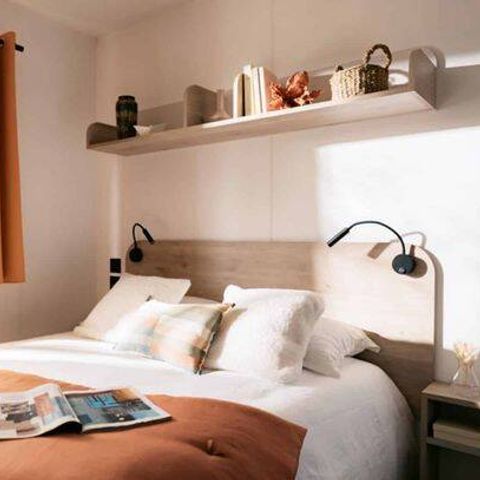 Mobile home 8 persons - Mobile-home | Comfort | 4 Bedrooms | 8 Pers. | Raised terrace | 2 bathrooms | Air-con.