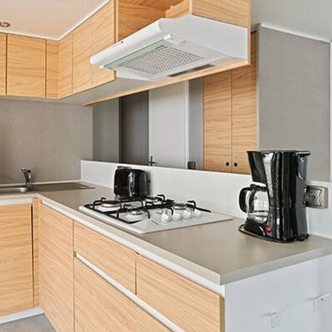 Mobile home 6 persons - Premium | 3 Bedrooms | 6 Pers. | Terrace Lounge | Air conditioning | TV