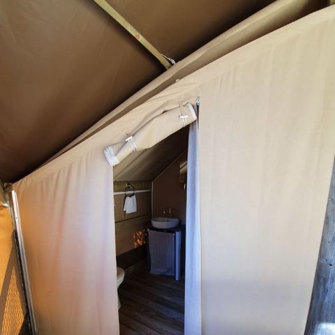 CANVAS AND WOOD TENT 4 people - SALECCIA