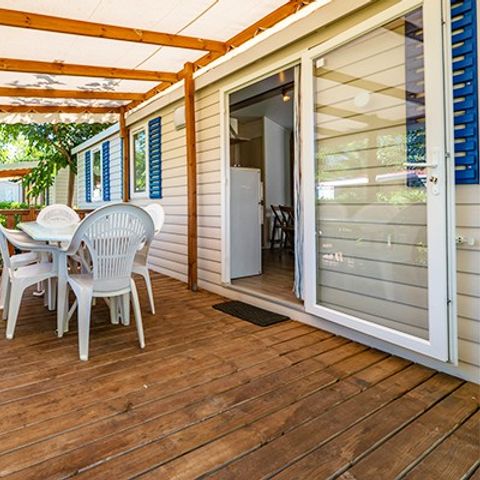 MOBILE HOME 6 people - Mobile Home Comfort | 3 Bedrooms | 6 Pers | Elevated Terrace