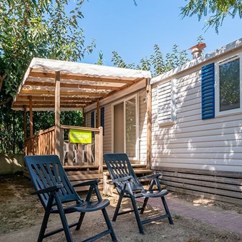 MOBILE HOME 4 people - Comfort | 2 Bedrooms | 4 Pers. | Raised terrace