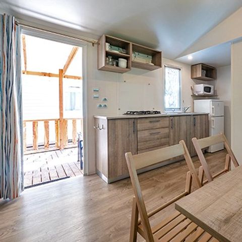 MOBILE HOME 6 people - Comfort XL | 2 Bedrooms | 4/6 Pers. | Raised terrace
