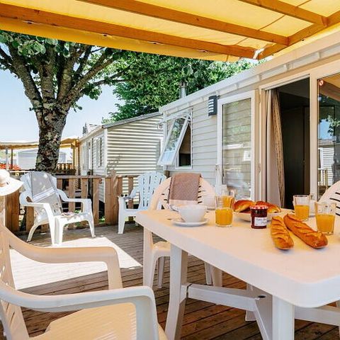 MOBILE HOME 6 people - Mobile-home | Comfort | 2 Bedrooms | 4/6 Pers. | Raised terrace