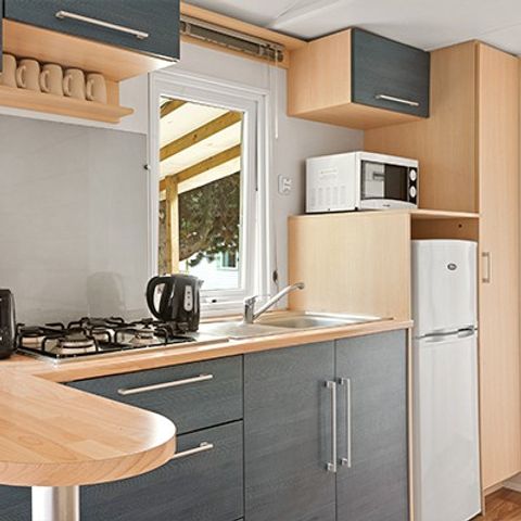 MOBILE HOME 6 people - Classic XL | 2 Bedrooms | 4/6 Pers. | Raised terrace