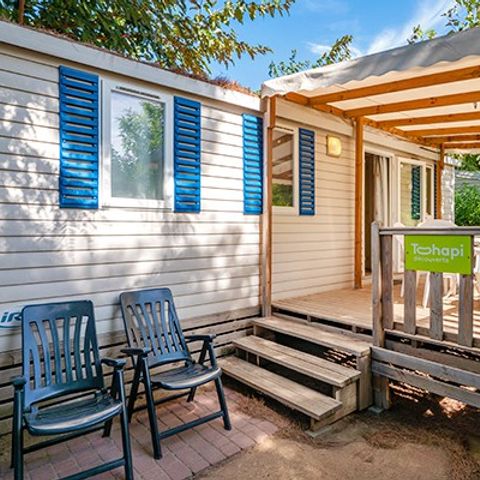 MOBILE HOME 6 people - Classic XL | 3 Bedrooms | 6 Pers. | Raised terrace | TV