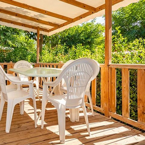 MOBILE HOME 6 people - Classic | 3 Bedrooms | 6 Pers. | Raised terrace