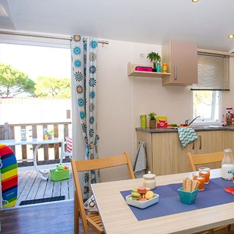 MOBILE HOME 6 people - Classic XL | 2 Bedrooms | 4/6 Pers. | Single Terrace