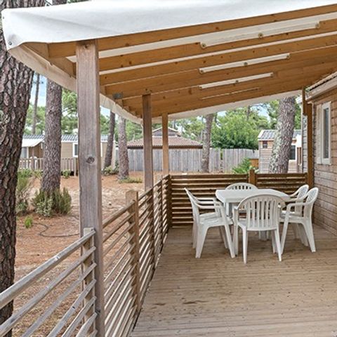 MOBILE HOME 6 people - Mobile-home | Comfort XL | 3 Bedrooms | 6 Pers. | Raised terrace
