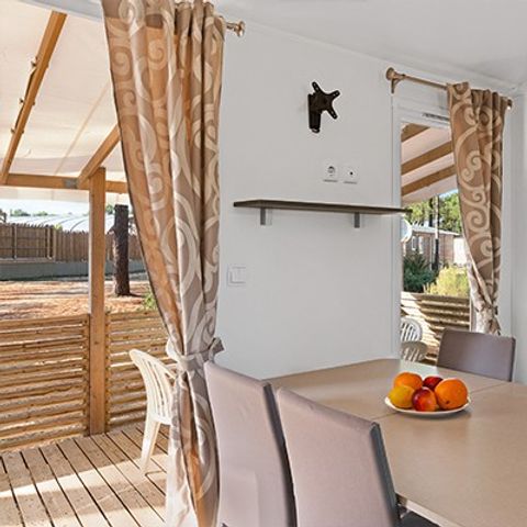 MOBILE HOME 6 people - Mobile-home | Comfort XL | 3 Bedrooms | 6 Pers. | Raised terrace