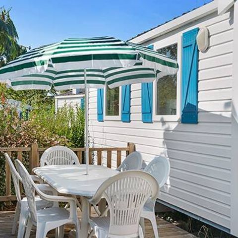 MOBILE HOME 6 people - Mobile-home | Classic | 3 Bedrooms | 6 Pers. | Uncovered raised terrace | 1 bathroom