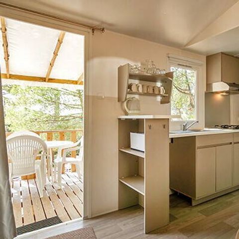 MOBILE HOME 6 people - Mobile-home | Comfort | 2 Bedrooms | 4/6 Pers. | Raised terrace