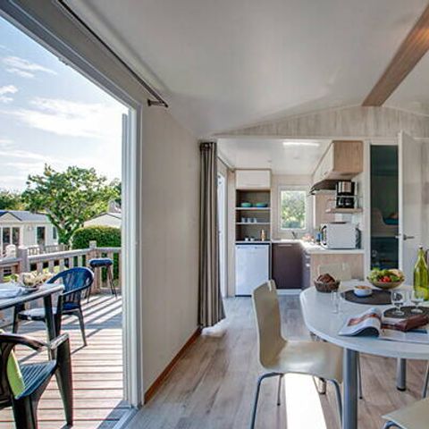 MOBILE HOME 4 people - Mobile-home | Comfort | 2 Bedrooms | 4 Pers. | Uncovered elevated terrace | 1 bathroom |