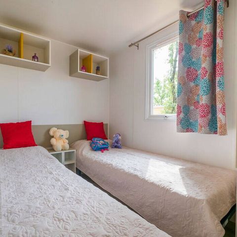 MOBILE HOME 6 people - Mobile-home | Premium | 3 Bedrooms | 6 People | Raised terrace | 1 Bathroom | Air-conditioned |