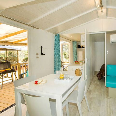 MOBILE HOME 6 people - Mobile-home | Premium | 3 Bedrooms | 6 People | Raised terrace | 1 Bathroom | Air-conditioned |