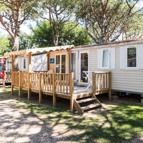 Mobile home 6 persons - Comfort | 3 Bedrooms | 6 Pers | Raised terrace | Air conditioning
