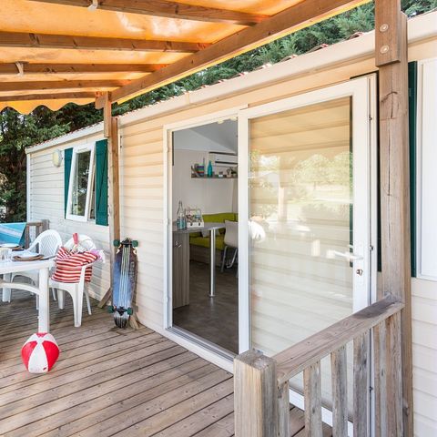 Mobile home 6 persons - Comfort XL | 3 Bedrooms | 6 Pers | Raised terrace | Air conditioning