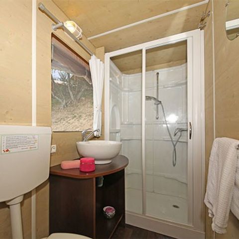 Canvas and wooden tent 5 persons - Super Lodge | 2 Bedrooms | 4/5 People | 1 Bathroom