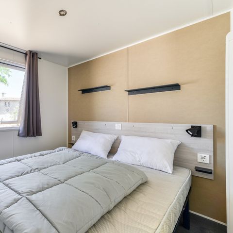 Mobile home 4 persons - Mobile-home | Comfort | 2 Bedrooms | 4 Pers. | Raised terrace | Air-con.