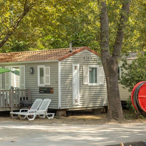 Mobile home 6 persons - Classic | 2 Bedrooms | 4/6 Pers. | Uncovered elevated terrace | Air-conditioning.