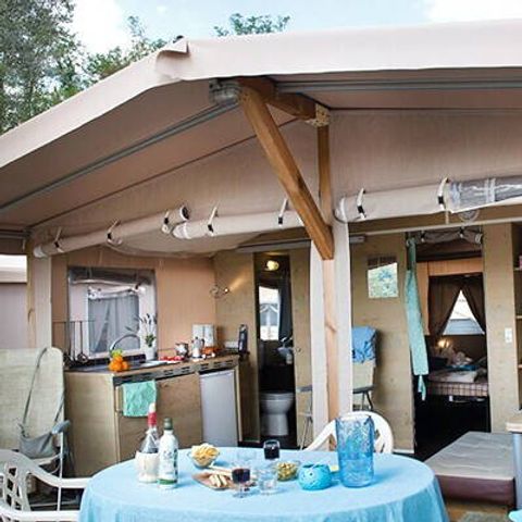 Lodge 5 persons - Super Lodge Tent | 2 Bedrooms | 4/5 Pers.