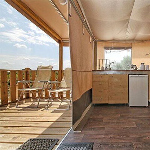Lodge 5 persons - Super Lodge Tent | 2 Bedrooms | 4/5 Pers.