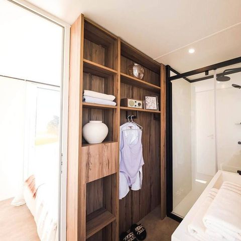Mobile home 6 persons - Mobil-home | Premium | 3 Bedrooms | 6 Pers. | Terrace Lounge | Air conditioning