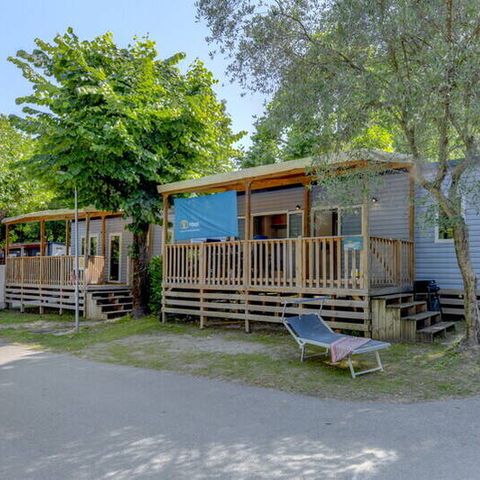 Mobile home 6 persons - Mobil-home | Premium | 3 Bedrooms | 6 Pers. | Terrace Lounge | Air conditioning