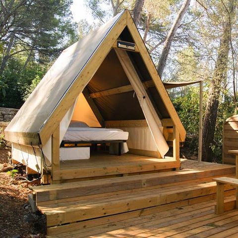 Mobile home 10 persons - NEW 2024 Garden Cottage Jacuzzi (6/8P) PRESTIGE 3CH. 2SDB + TIPI 2 berths