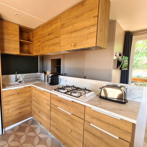 Mobile home 8 persons - Cottage COTE JARDIN 40m² (3 bedrooms)