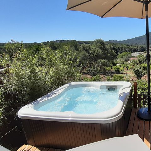 Mobile home 2 persons - Cottage JASMIN + jacuzzi 21m² (1 bedroom)