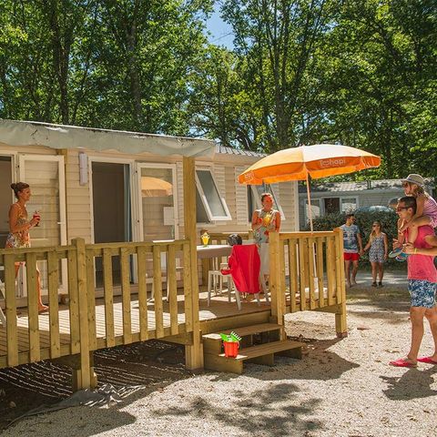 MOBILE HOME 4 people - Mobile-home | Comfort XL | 2 Bedrooms | 4 Pers. | Raised terrace | Air-con.