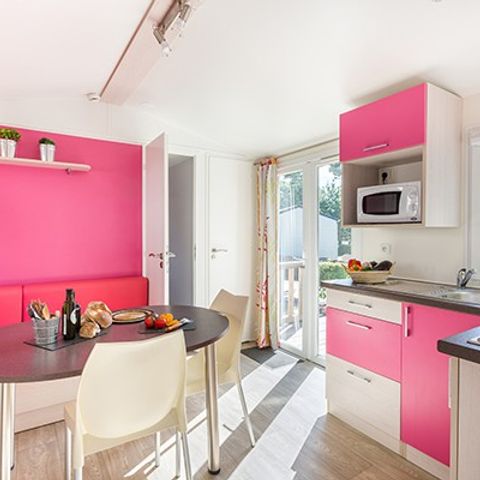 MOBILE HOME 4 people - Mobile-home | Comfort XL | 2 Bedrooms | 4 Pers. | Raised terrace | TV