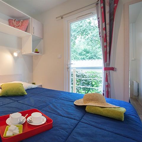 MOBILE HOME 6 people - Comfort | 3 Bedrooms | 6 Pers | Raised terrace | Air conditioning | TV
