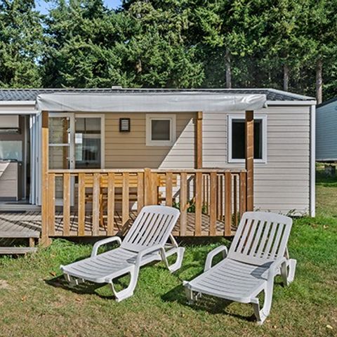 MOBILE HOME 6 people - Mobile-home | Comfort XL | 3 Bedrooms | 6 Pers. | Raised terrace | Air conditioning