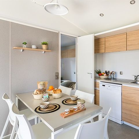 MOBILE HOME 6 people - Mobile-home | Comfort XL | 3 Bedrooms | 6 Pers. | Raised terrace | TV