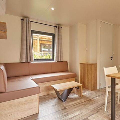 Mobile home 6 persons - | Premium Exclusive | 3 Bedrooms | 6 Pers. | Raised terrace | Air conditioning | TV