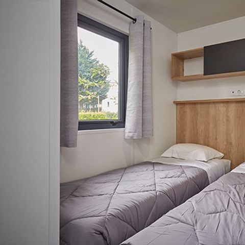 Mobile home 6 persons - | Premium Exclusive | 3 Bedrooms | 6 Pers. | Raised terrace | Air conditioning | TV