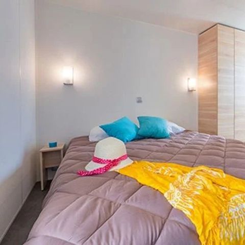 MOBILE HOME 4 people - Ultimate | 2 Bedrooms | 4 Pers | Elevated Terrace | 2 bathrooms | Air conditioning | TV