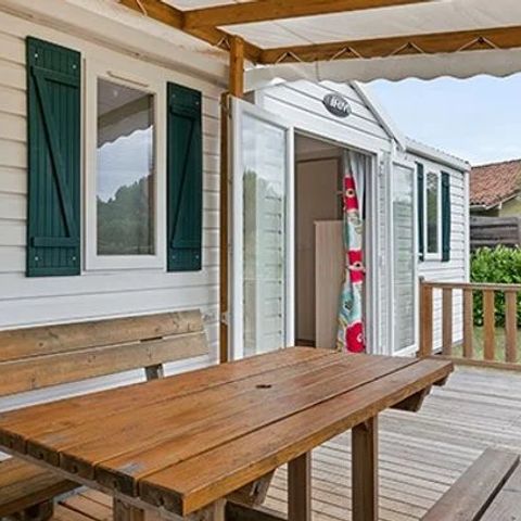 Mobile home 6 persons - Mobile-home | Comfort XL | 3 Bedrooms | 6 Pers. | Raised terrace