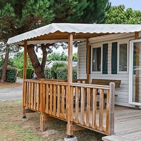 MOBILE HOME 6 people - Mobile-home | Comfort XL | 3 Bedrooms | 6 Pers. | Raised terrace
