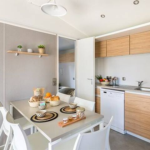 MOBILE HOME 6 people - Mobile-home | Premium | 3 Bedrooms | 6 Pers. | Raised terrace | TV