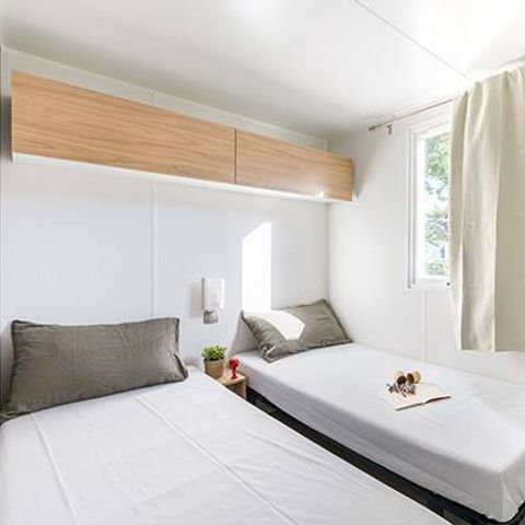 Mobile home 6 persons - Comfort | 3 Bedrooms | 6 Pers | Raised terrace | 1 Bathroom | TV